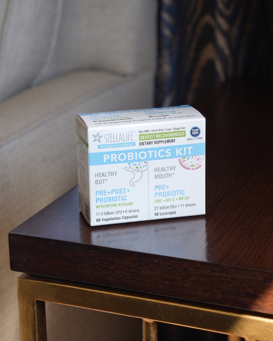 Stellalife Probiotics Kit, pre- and post-biotic for gut health