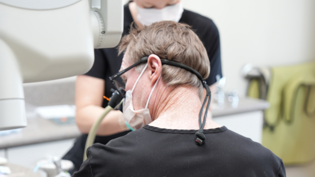 Dr. Ricky Lane providing restorative dental care in Statesboro